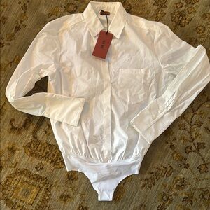 ALIX NYC White Bodysuit